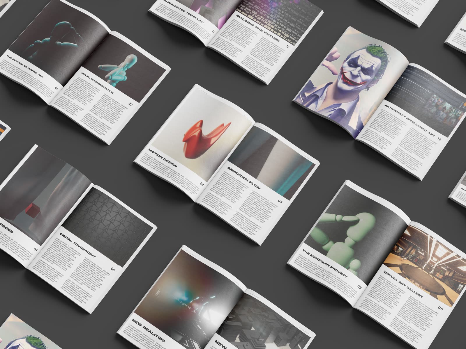 The Mannequin Project — 3D render
